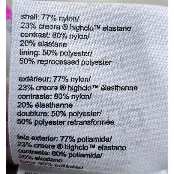 NWT Speedo Tankinki Blouson Top in‎ Anthracite Women's Size Small - Picture 6 of 6